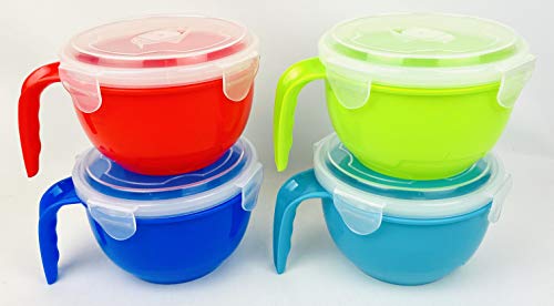 Regent Products Plastic Soup Food Bowl Set, 28 fluid ounces