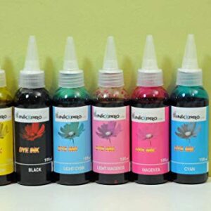 inkxpro 600ml High Definition Photo dye Ink Refill Set for CIS/CISS or refillable cartridges Using T79 Ink: Stylus Photo Printers 1400, 1410, Artisan 1430