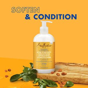 SheaMoisture Low Porosity Protein-Free Set w/Baobab & Tea Tree Oils â€“ Includes 13 oz. Shampoo & 13 oz. Conditioner