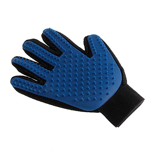 Efferre Field True Touch Deshedding Brush Glove Pet Dog Cat Gentle Efficient Massage Grooming