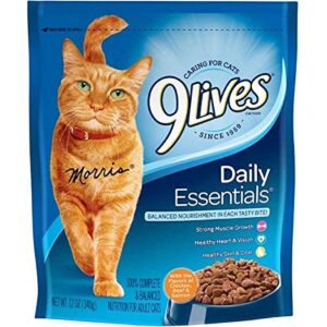 9livesdaily essentials food for small breeds cats, chicken, 12 oz