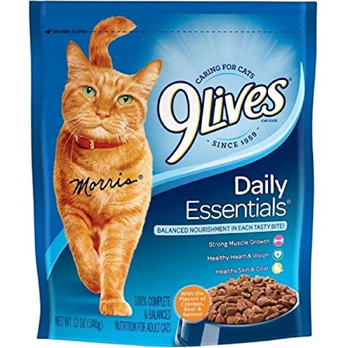 9LivesDaily Essentials Food for Small Breeds Cats, Chicken, 12 Oz