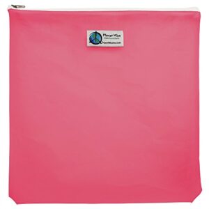 planet wise reusable zipper gallon bag - pink