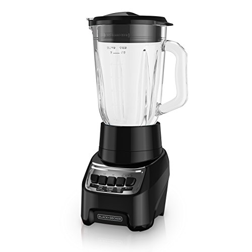 BLACK+DECKER Counter Top Blender, Black, BL1210BG