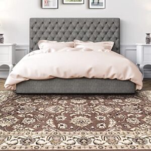 Superior Lille Area Rug, 4' x 6', Brown