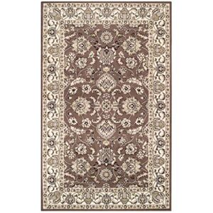 Superior Lille Area Rug, 4' x 6', Brown