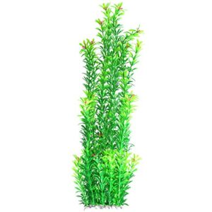 Tacobear Artificial Silk Aquarium Plants Live Fish Tank Plants Aquarium Fish Tank Decorations Betta Fish Tank Accessories Aquatic Plants (20 inch)