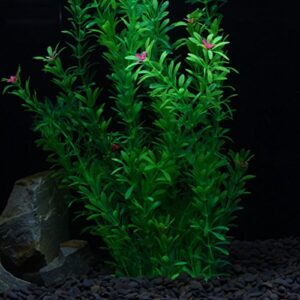 Tacobear Artificial Silk Aquarium Plants Live Fish Tank Plants Aquarium Fish Tank Decorations Betta Fish Tank Accessories Aquatic Plants (20 inch)