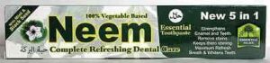 neem toothpaste 5 in 1 (pack of 3)