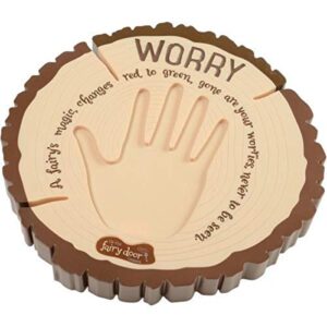 license 2 play fd0209 irish fairy worry plaque to help remove children's worries and anxiety, kindergarten grade to 3 grade