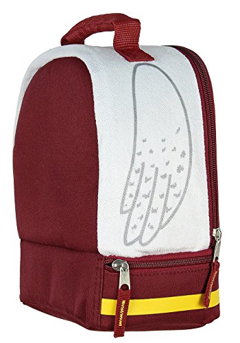 Harry Potter Hedwig the Owl Gryffindor House Dual Compartment Insulated Lunch Box Tote Bag