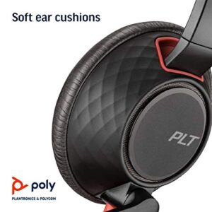 Plantronics - Blackwire 5210 - Wired, Single Ear (Monaural) Headset with Boom Mic - Computer Headset - USB-A, 3.5 mm to connect to your PC, Mac, Tablet and/or Cell Phone