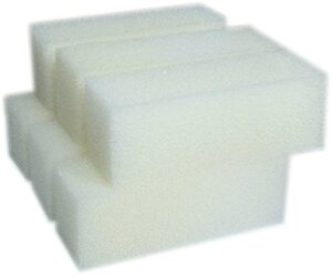 ltwhome replacement foam insert fit for aqua clear 110/500 aquaclear 20 ppi(pack of 6)