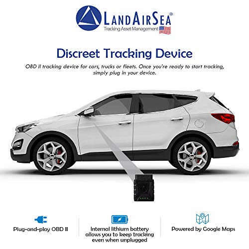 LandAirSea Sync GPS Tracker - 8.95 per month. Full Global Coverage. 4G LTE Real-Time Tracking for Vehicle, Asset, Fleet, and Elderly.