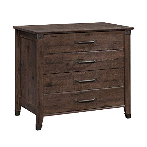 Sauder Carson Forge Lateral File, Coffee Oak finish