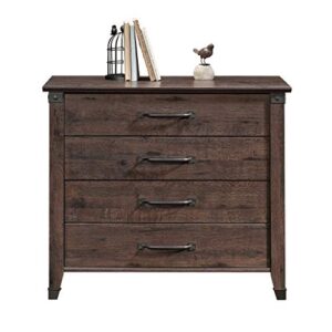 Sauder Carson Forge Lateral File, Coffee Oak finish