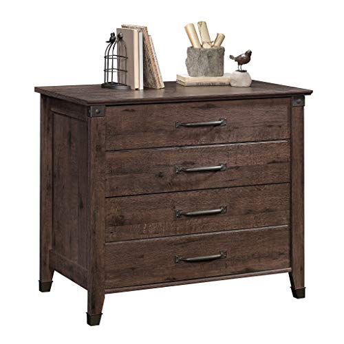 Sauder Carson Forge Lateral File, Coffee Oak finish