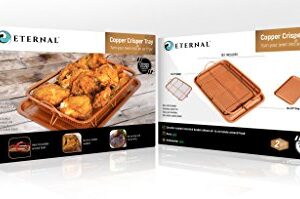 Copper Crisper Tray - 2 Pc Set