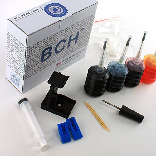 BCH Ink Refill Kit for PG-260 CL-261 TS5320 / PG-240 CL-241 Inkjet Printer Cartridges - First-Timer Kit with Tools - EZ30-T