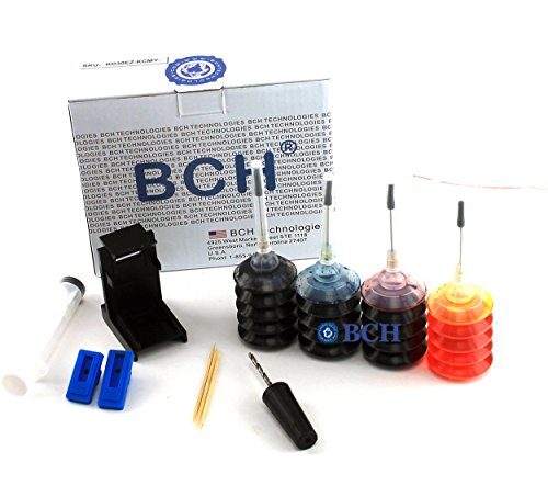 BCH Ink Refill Kit for PG-260 CL-261 TS5320 / PG-240 CL-241 Inkjet Printer Cartridges - First-Timer Kit with Tools - EZ30-T