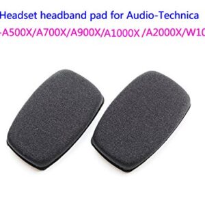 Replacement Head Band Earpad,Flannelette headpad Repair Parts for Audio-Technica ATH-A1000Z ATH-A500X ATH-A700X ATH-A900X ATH-A1000X ATH-A2000X ATH-AG1 ATH-A950LP Headset (heanband 1 Piece)