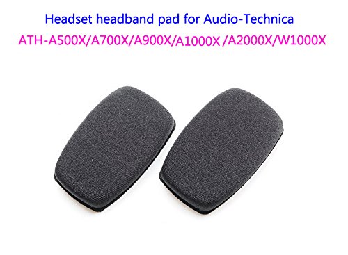 Replacement Head Band Earpad,Flannelette headpad Repair Parts for Audio-Technica ATH-A1000Z ATH-A500X ATH-A700X ATH-A900X ATH-A1000X ATH-A2000X ATH-AG1 ATH-A950LP Headset (heanband 1 Piece)