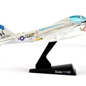 Daron Worldwide Trading Postage Stamp A-6 Intruder Va-52 Knightriders 1/14 Airplane Model