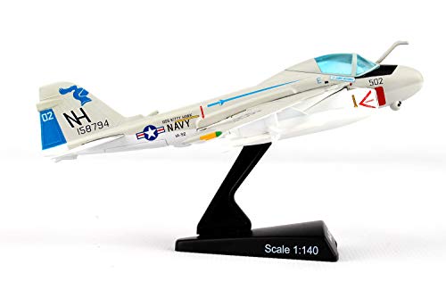 Daron Worldwide Trading Postage Stamp A-6 Intruder Va-52 Knightriders 1/14 Airplane Model