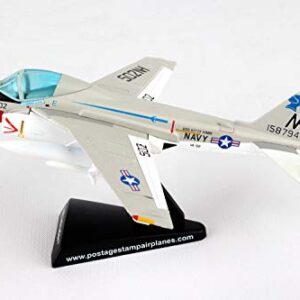 Daron Worldwide Trading Postage Stamp A-6 Intruder Va-52 Knightriders 1/14 Airplane Model