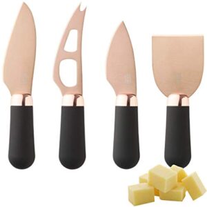 taylor's eye witness cheese knives, one, rose gold