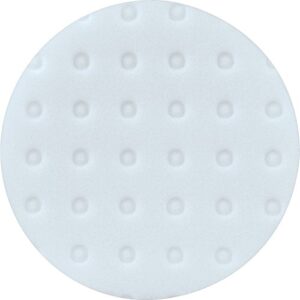 makita t-02668 5-1/2" hook & loop foam polishing pad, white