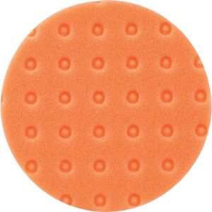 makita t-02674 5-1/2" hook & loop foam polishing pad, orange