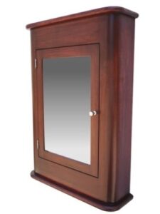 madrid medicine cabinet/cherry/solid wood & handmade/surface mount