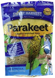 sweet harvest kaylor of colorado as-48642-2 2 lb (pack of 2) parakeet bird food