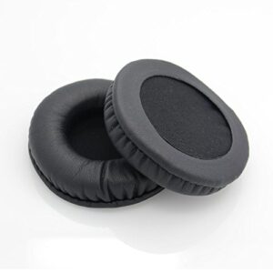 replacement ear pads for audio-technica ath-ws99, ath-ws70, ath-ws77, sony mdr-v55, v500dj, mdr-7502 headphones - black