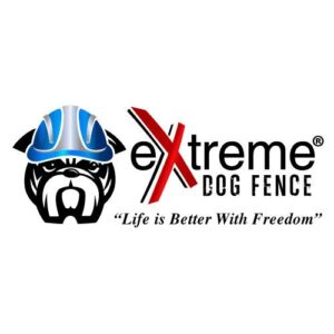 Extreme Dog Fence Replacement Containment and Training Collar Strap for Most Dog Fence Brands - Black Bones (Medium: 13" - 18" x 3/4")
