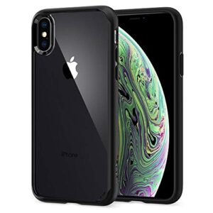 spigen ultra hybrid designed for iphone xs (2018) / designed for iphone x (2017) - matte black