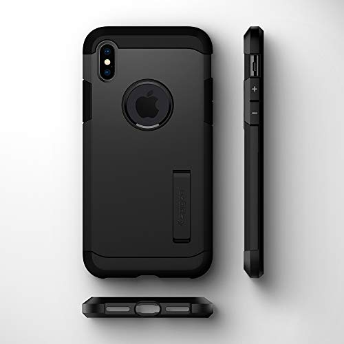 Spigen Tough Armor Designed for iPhone Xs Case (2018) / Designed for iPhone X Case (2017) - Matte Black