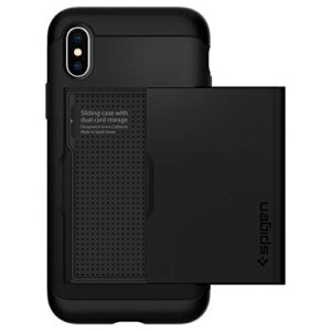 Spigen Slim Armor CS Designed for iPhone Xs Case (2018) - Black