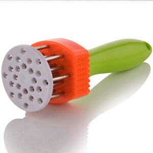 m moacc meat tenderizer 24 stainless steel needle professional metal tenderizer blades cooking tool for chef