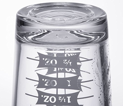 Professional Measuring Glasses, Two - 4 oz Measuring Glasses (2)