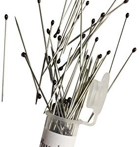 Phusis Stainless Steel Insect Pins - Size #5 - Set of 100 - for Entomology, Dissection and Butterfly Collections (#5)…