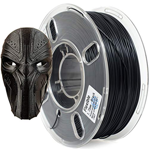 PRILINE TPU-1KG 1.75 3D Printer Filament, 1kg Spool, 1.75 mm, Black