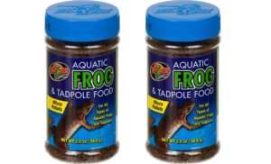 zoo med aquatic frog & tadpole food