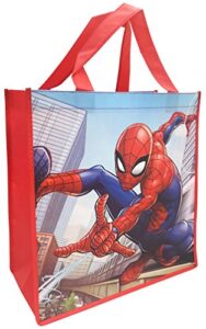 marvel: spiderman homecoming - spidey train reusable tote bag