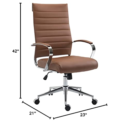 EdgeMod Tremaine High Back Management Chair, Terracotta