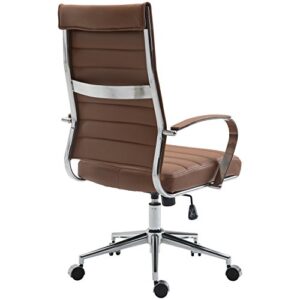 EdgeMod Tremaine High Back Management Chair, Terracotta