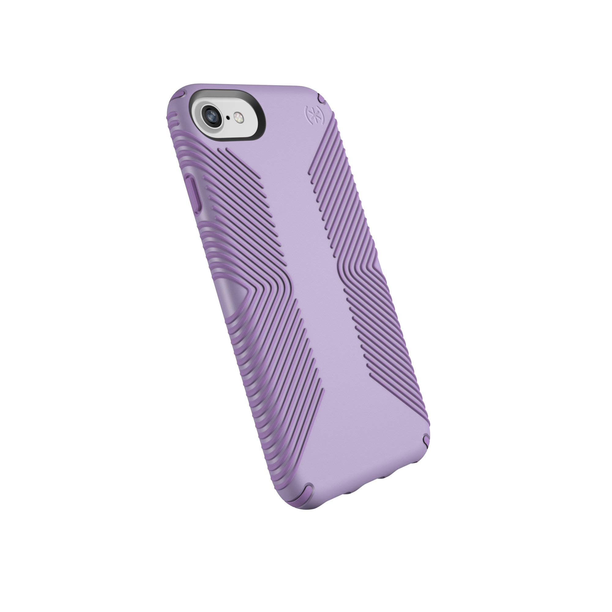 Speck Products Presidio Grip iPhone SE (2022) Case| iPhone SE (2020)| iPhone 8| iPhone 7, Aster Purple/Heliotrope Purple