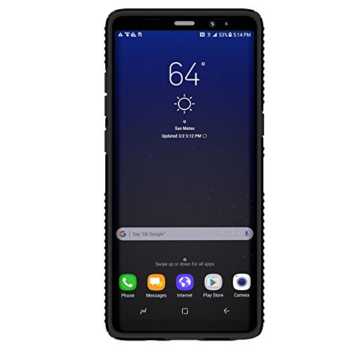 Speck Products Presidio Grip Cell Phone Case for Samsung Galaxy Note8 - Black/Black Presidio Grip