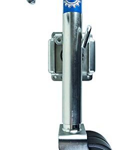 Jeremywell 2000lbs Trailer Jack with Double Wheel Swivel Tongue Twin Boat Towing 26" Length Lift